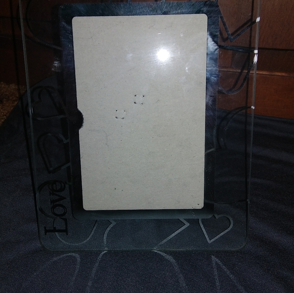 Glass "Love" Picture Frame - Picture 5 of 5